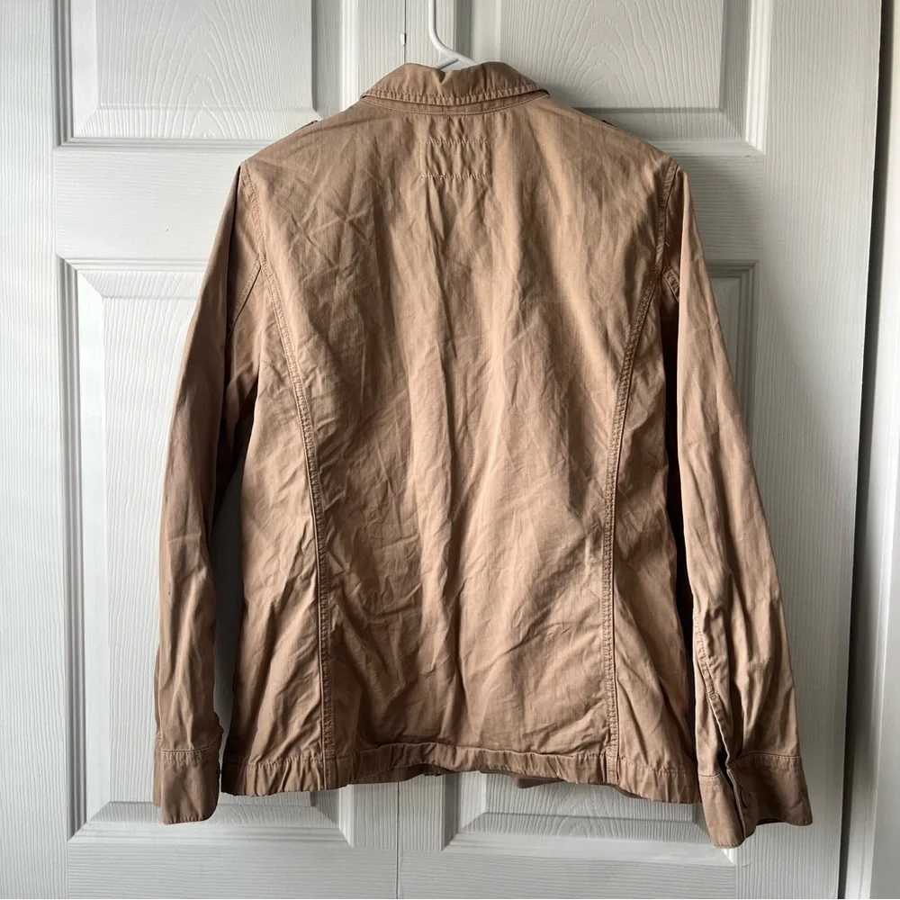 J.Crew classic twill chino tan jacket 8